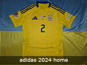 adidas ukraine football shirt 2024
